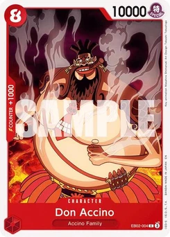 One Piece-Karte Don Accino EB02-004