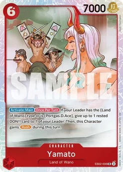 One Piece-Karte Yamato EB02-006