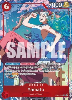 One Piece-Karte Yamato (Alternate Art) EB02-006v2