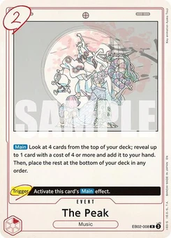 One Piece-Karte The Peak EB02-008