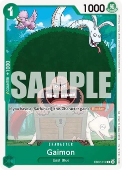 One Piece-Karte Gaimon EB02-012