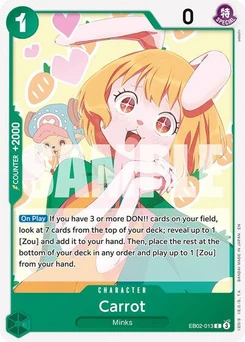 One Piece-Karte Carrot EB02-013