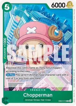 One Piece-Karte Chopperman EB02-016