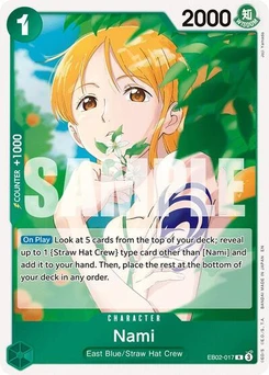 One Piece-Karte Nami EB02-017