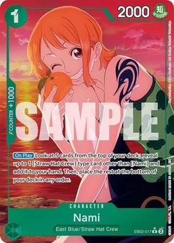One Piece-Karte Nami (Alternate Art) EB02-017v2
