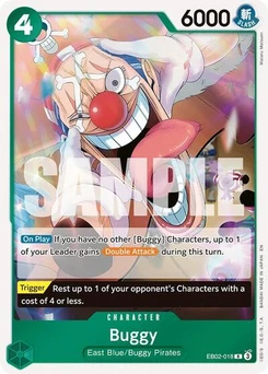 One Piece-Karte Buggy EB02-018