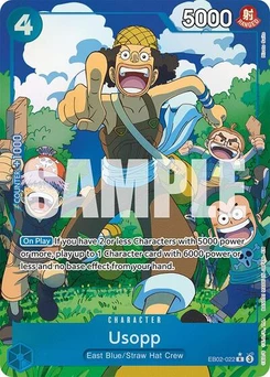 One Piece-Karte Usopp (Alternate Art) EB02-022v2