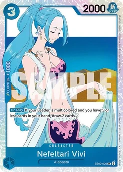 One Piece-Karte Nefeltari Vivi EB02-026