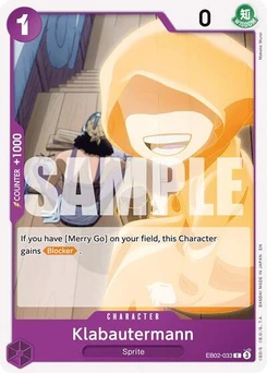 One Piece-Karte Klabautermann EB02-033
