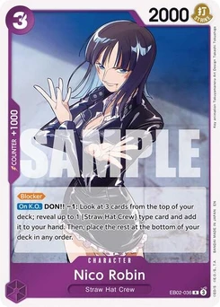 One Piece-Karte Nico Robin EB02-036