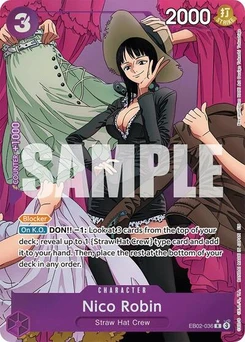 One Piece-Karte Nico Robin (Alternate Art) EB02-036v2