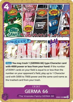 One Piece-Karte GERMA 66 EB02-039