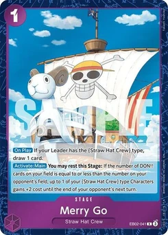One Piece-Karte Merry Go (041) EB02-041
