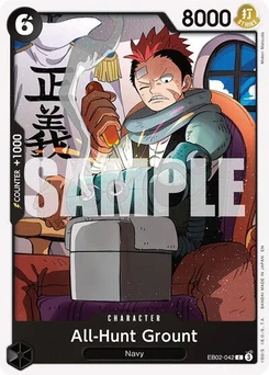 One Piece-Karte All-Hunt Grount EB02-042