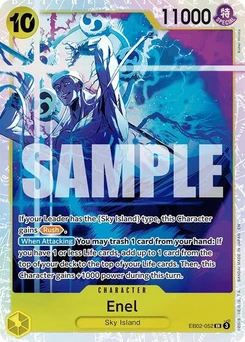 One Piece-Karte Enel EB02-052