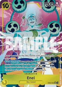 One Piece-Karte Enel (Alternate Art) EB02-052v2