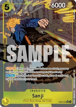 One Piece-Karte Sanji (Alternate Art) EB02-054v2