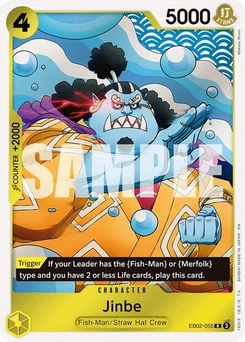One Piece-Karte Jinbe EB02-055