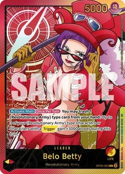 One Piece-Karte Belo Betty (SP) OP05-002