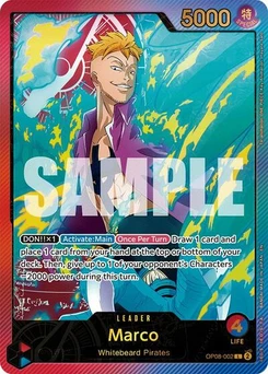 One Piece-Karte Marco (SP) OP08-002
