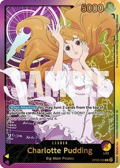 One Piece-Karte Charlotte Pudding (SP) OP08-058