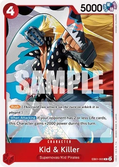 One Piece-Karte Kid & Killer EB01-003