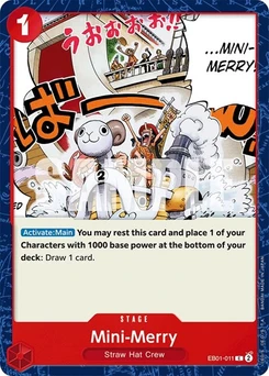 One Piece-Karte Mini-Merry EB01-011