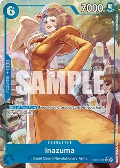 One Piece-Karte Inazuma (Alternate Art) EB01-022v2