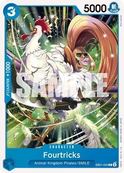 One Piece-Karte Fourtricks EB01-025