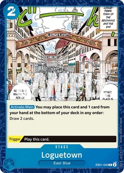 One Piece-Karte Loguetown EB01-030