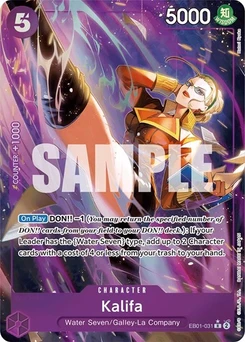 One Piece-Karte Kalifa (Alternate Art) EB01-031v2