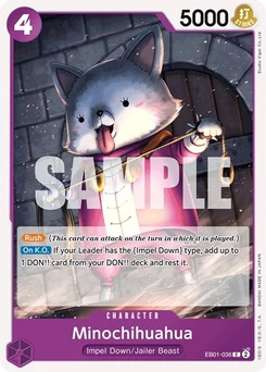 One Piece-Karte Minochihuahua EB01-036
