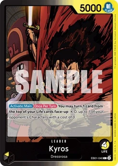 One Piece-Karte Kyros EB01-040