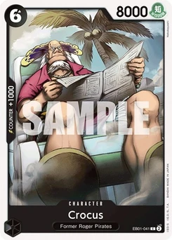 One Piece-Karte Crocus EB01-041