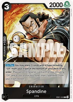 One Piece-Karte Spandine EB01-043