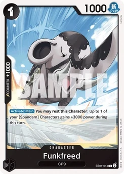 One Piece-Karte Funkfreed EB01-044