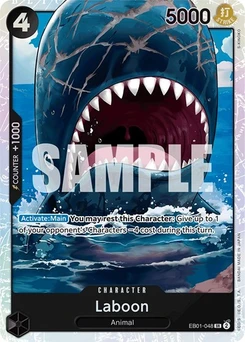 One Piece-Karte Laboon (048) EB01-048