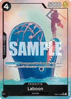One Piece-Karte Laboon (048) (Alternate Art) EB01-048v2