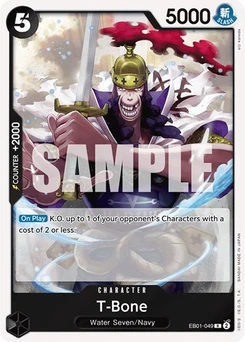 One Piece-Karte T-Bone EB01-049