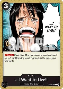 One Piece-Karte ...I Want to Live!! EB01-050