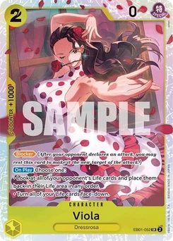 One Piece-Karte Viola EB01-052