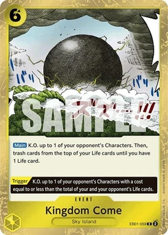 One Piece-Karte Kingdom Come EB01-059