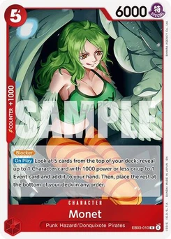 One Piece-Karte Monet EB03-010