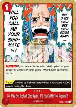 One Piece-Karte But If We Ever See Each Other Again... Will You Call Me Your Shipmate?!! EB03-011