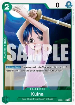 One Piece-Karte Kuina EB03-014