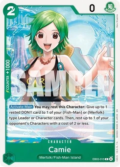 One Piece-Karte Camie EB03-015