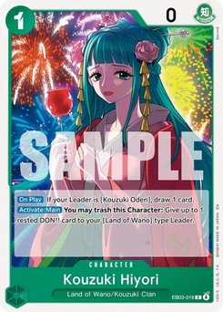 One Piece-Karte Kouzuki Hiyori EB03-016