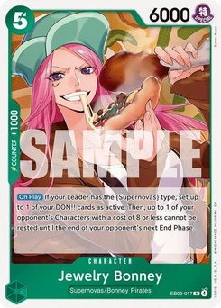 One Piece-Karte Jewelry Bonney EB03-017