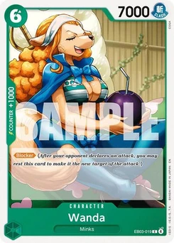 One Piece-Karte Wanda EB03-019