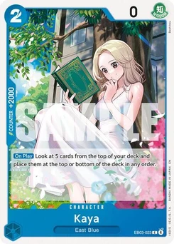 One Piece-Karte Kaya EB03-023